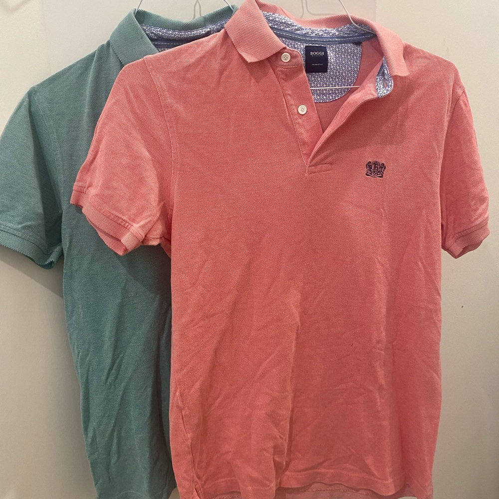 Set of 2 Boggie Milano Italian polos